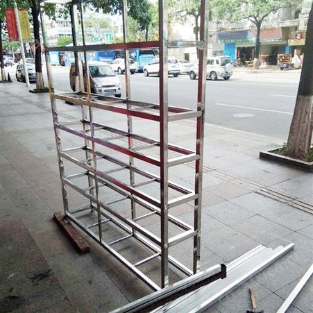 厨房不锈钢货架 商洛市幼儿园不锈钢货架推存