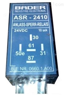 BADER温控器 BADER继电器ASR2410