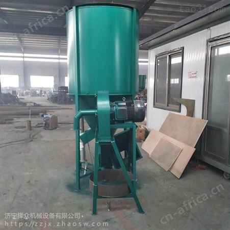 饲料搅拌机 养殖用多功能 500型粉碎搅拌一体机 择众