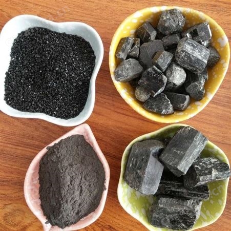 乾富电气石颗粒 水处理用电气石