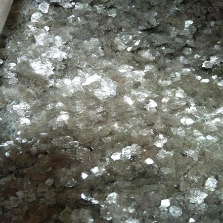 乾富 供应金云母粉 真石漆涂料用煅烧金云母片