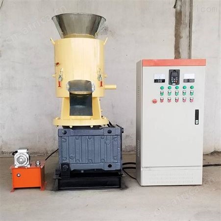 家用小型木屑颗粒机 养殖场玉米精料环模饲料制粒机