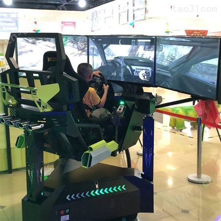 vr三屏动感 模拟驾驶 游乐场 轰趴馆VR游戏娱乐设备