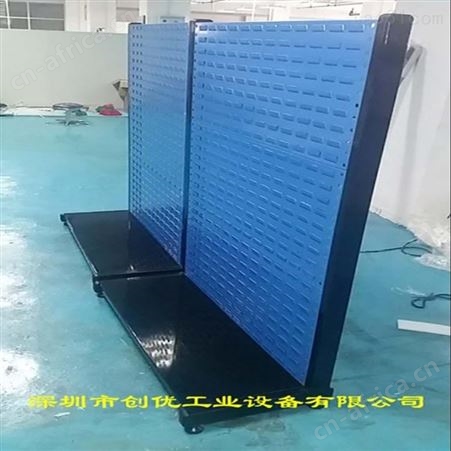 物料架移动式物料整理架创优生产洞洞孔板螺丝架工具架现货