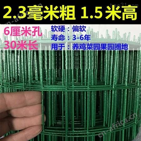 汇鑫铁丝网围栅栏防护网护栏隔离养殖养鸭养鸡网
