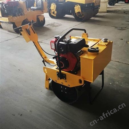 汇鑫生产手推式压路机 1吨两轮压路机路面压实工具机器