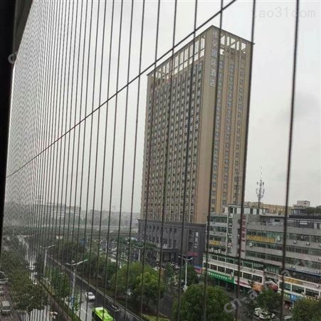 义乌防护网安装 隐形阳台防护网安装定做