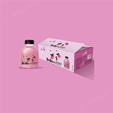 乐事达啵啵奶昔复合莓乳味饮料350mlx15