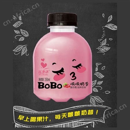 乐事达啵啵奶昔复合莓乳味饮料350mlx15