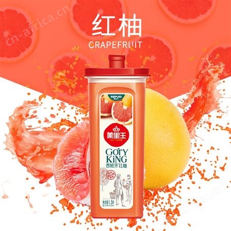 禧百氏果里王果汁饮品红柚香橙蓝莓冰黄桃味饮料1500ml