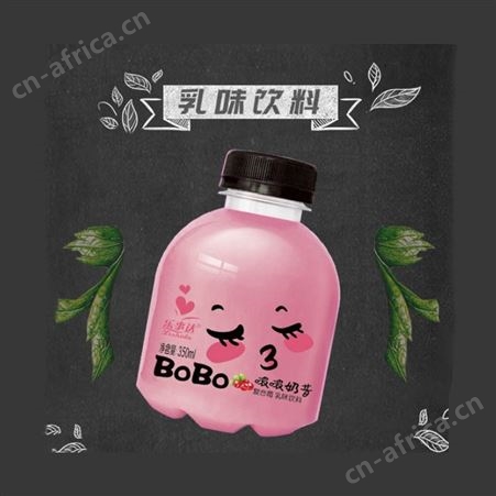 乐事达啵啵奶昔复合莓乳味饮料350mlx15