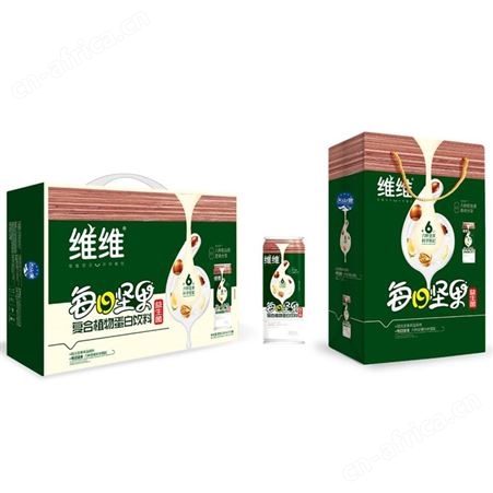 益生菌复合蛋白饮料罐装礼盒装240ml整箱商超渠道