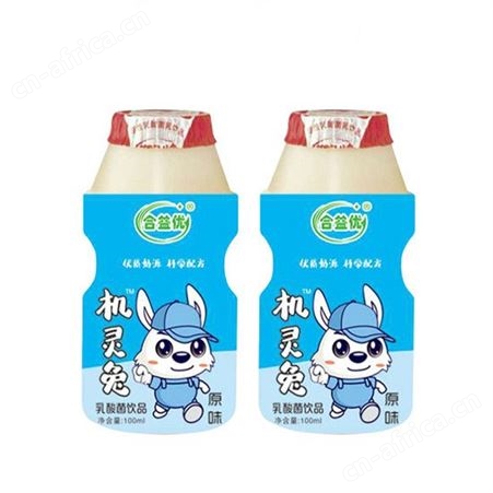 机灵兔乳酸菌草莓味100ml乳味饮料儿童饮品便携装
