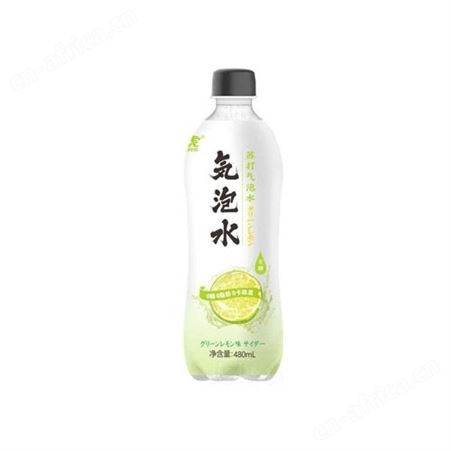 青柠味苏打气泡水480ml*15网红饮料0糖0脂0卡