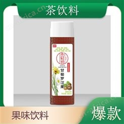小轻甘甘菊罗汉果露凉茶380ml植物饮料商超渠道