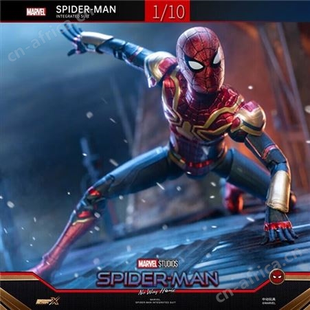 中动玩具 hottoys蜘蛛侠 190405惊奇队长 亲子礼品 漫威-160601 正版