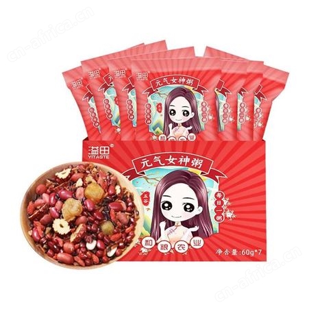 杂粮粥一件代发 和粮农业 五谷杂粮早餐粥低脂代餐食品批发一件