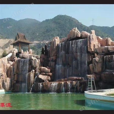 浙江省丽水市 园林景观假山 墙壁假山 水泥雕塑 湘岩园林