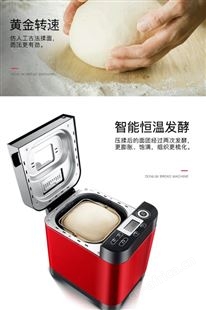 东菱 面包机 BM-G6401 东菱总代理商 全自动家用揉面机可预约