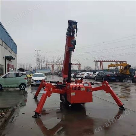 履带式蜘蛛吊车家用小型升降起重机伸缩臂大型移动式3吨5吨随车吊