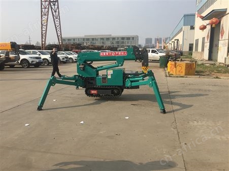 履带式蜘蛛吊车家用小型升降起重机伸缩臂大型移动式3吨5吨随车吊