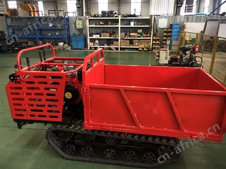 小型手扶履带运输车 履带式翻斗车 爬山虎 山地木材运输