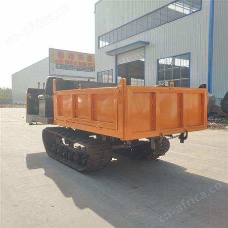 小型履带运输车 山地爬山虎 0.8-10吨型座驾式 果园运输自卸车