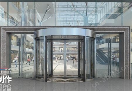 安康旋转门安装厂家上门安装自动旋转门