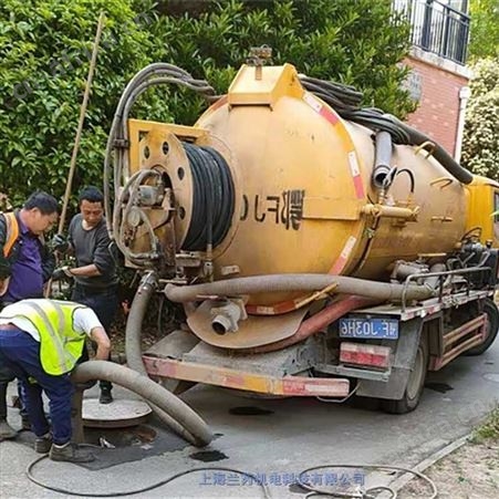 上海松江新桥下水道高压清洗