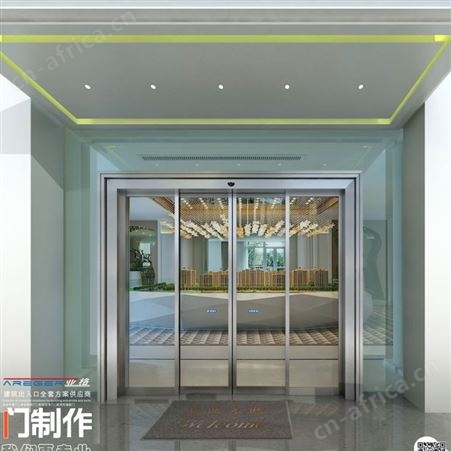 陕西自动门亚格厂家上门安装维修3