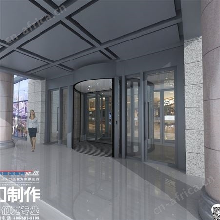 西安弧形门 玻璃门加工定制 欢迎咨询