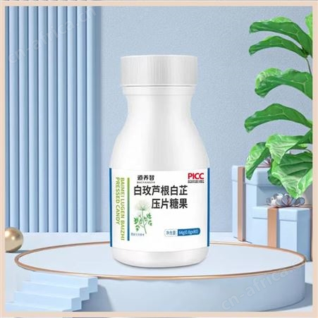 道养智白玫芦根白芷压片糖果酵素压片糖果批发定制