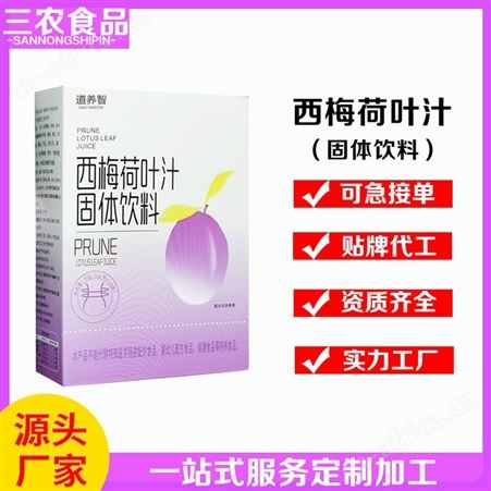 道养智西梅粉粉果蔬酵素纤维粉西梅粉定制代加工