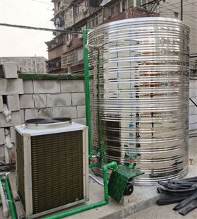 美的空气能热水器 工厂宿舍洗澡热水系统工地空气源热泵一体机