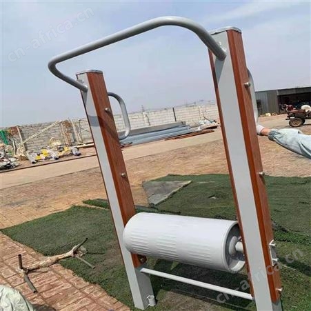 华丽体育厂家供应室外塑木健身路径体育器材广场小区公园户外健身器材组合