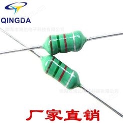 0410色环电感 472K 色码直插电感1/2W 0.5W 4.7mH 4700UH