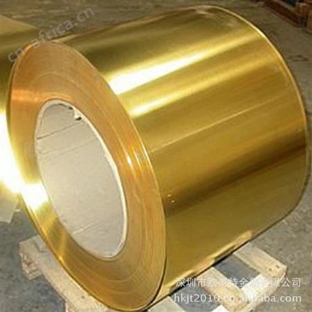 批发优质C2620黄铜带 H68高精黄铜带 0.25MM进口黄铜卷带成分