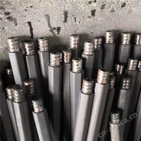 莱鑫矿用风钻杆 隧道凿岩六棱中空钻杆 直径19mm 插入式连接