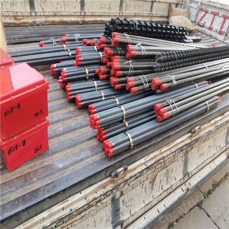 莱鑫矿用风钻杆 隧道凿岩六棱中空钻杆 直径19mm 插入式连接