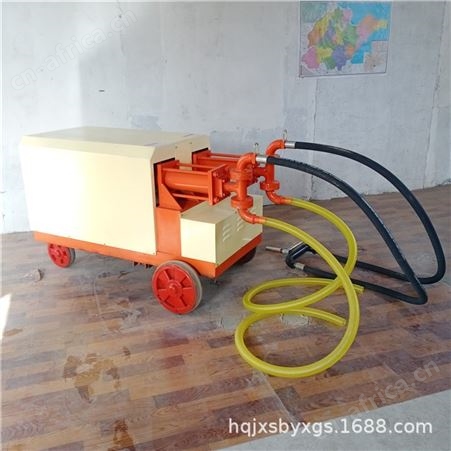双缸双液压沙浆泵高压砂灌浆泵液压砂浆泵隧道水泥浆砂浆注浆机