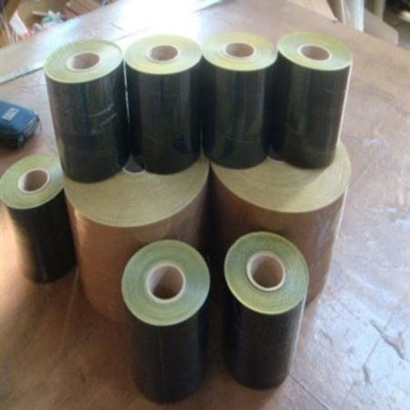 泰州侨尔瑞厂家供应黑色铁氟龙胶带 咖啡色特氟龙胶带物美价廉 咖啡色特氟龙胶带铁氟龙纤维胶带四氟漆布胶带