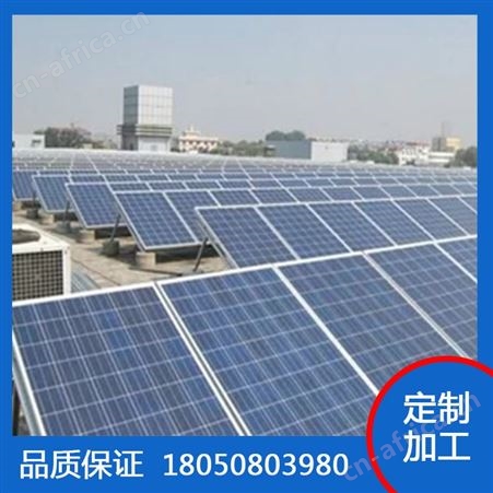 双恒 法兰盘螺旋桩 太阳能光伏支架  铝合金材质 定制