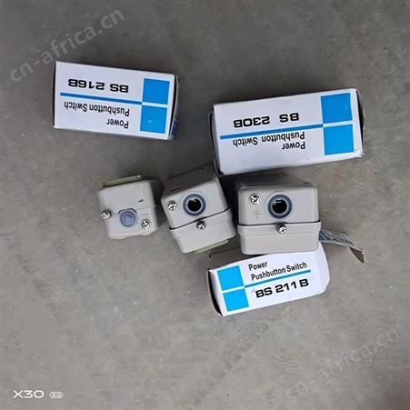 控制按钮开关BS216B 230B 211B动力三相电机启动压扣押扣开关巧夺