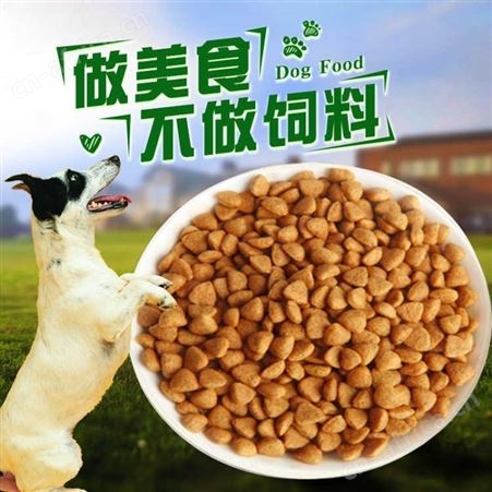 狗粮20kg成犬粮泰迪小型犬狗粮通用型40斤装贵宾金毛狗粮 巧夺