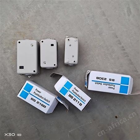 控制按钮开关BS216B 230B 211B动力三相电机启动压扣押扣开关巧夺