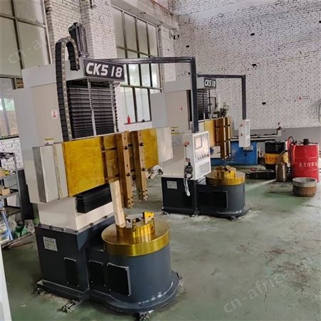 数控立式车床小型加工电机壳刹车毂高精密阀门用机床 CK518车床
