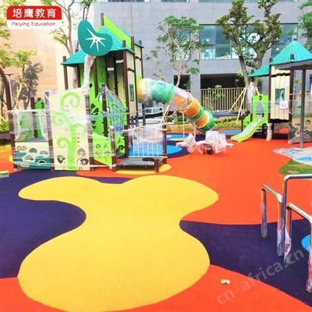 epdm彩色橡胶颗粒材料 户外游乐地面施工 幼儿园游乐场塑胶跑道