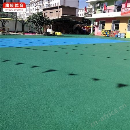 epdm橡胶颗粒材料 彩色塑胶地面施工幼儿园游乐场塑胶跑道地垫