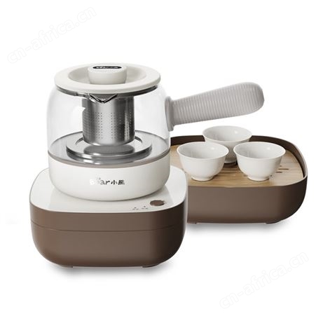 小熊养生壶ZCQ-A05S1办公室小型迷你玻璃煮茶器白黑茶普洱电茶炉