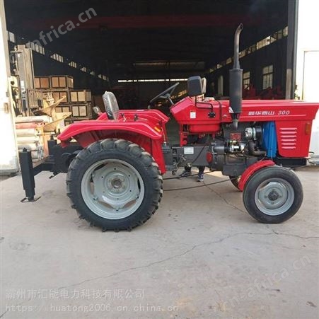 农田耕作开荒4T/6T/10T拖拉机牵引机 四轮四驱拖拉机改装绞磨机 汇能